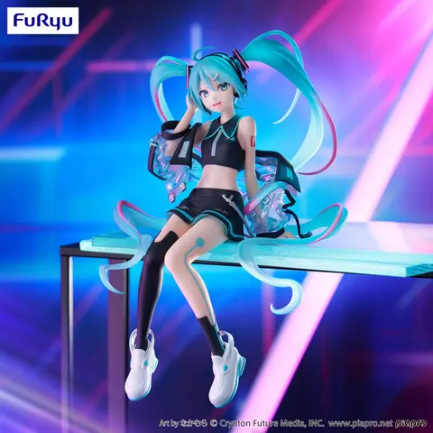 Reservar Figura Hatsune Miku Vocaloid Neon Cyber Noodle Stopper Furyu Figuras Estándar