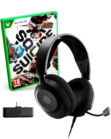 Auriculares Gaming Arctis Nova 5X Inalámbricos Steelseries + Suicide Squad: Kill the Justice League
