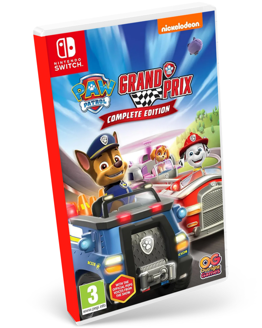 Paw patrol grand prix deluxe edition