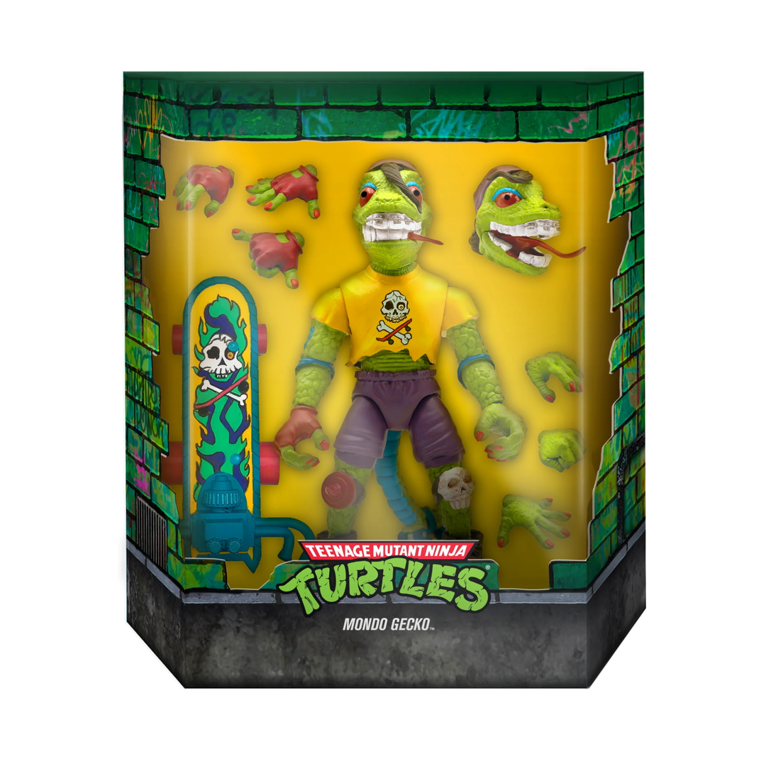 Figura Ultimates Las Tortugas Ninja Mondo Gecko