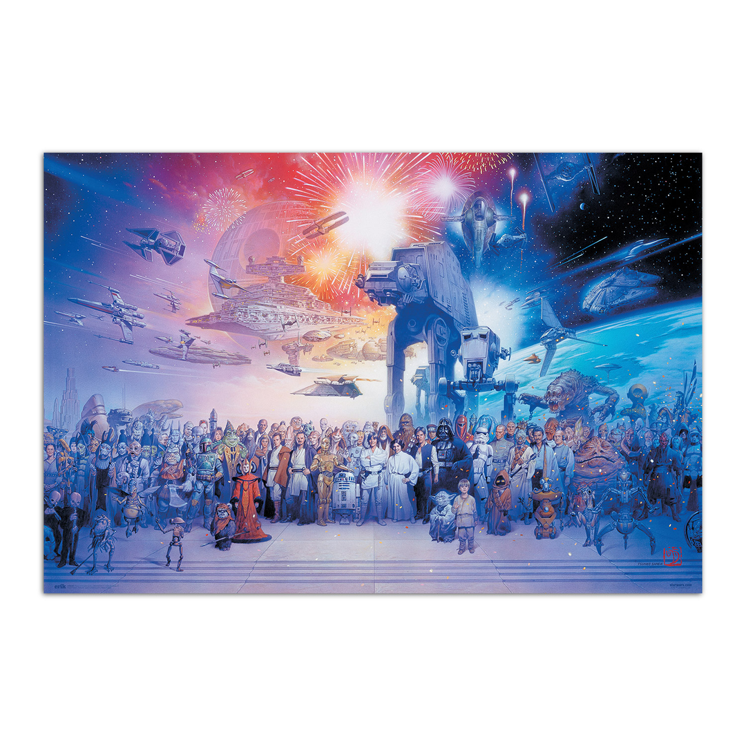 Erik - Póster (61 x 91,5 cm), diseño de Star Wars