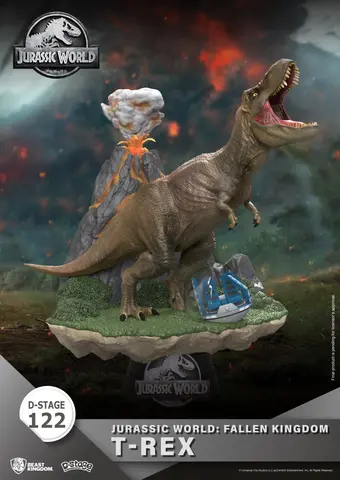Comprar Figura Dstage Jurassic World El Reino Caido T-Rex Figuras