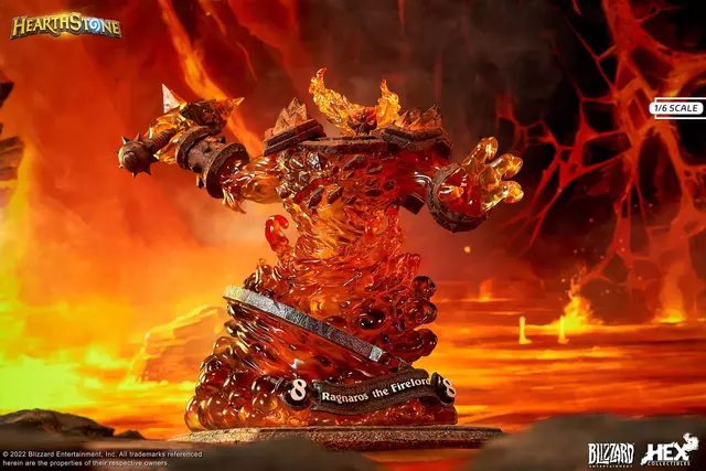 Reservar Estatua Ragnaros the Firelord Hearthstone Statue HEX Collectibles 44 cm Figuras Estándar