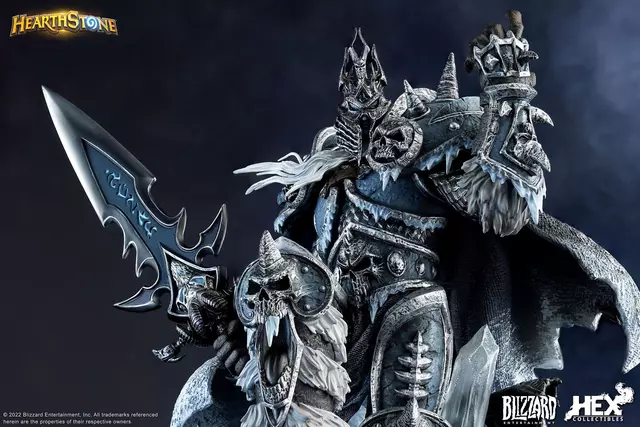 Reservar Estatua The Lich King Hearthstone 1/10 HEX Collectibles Figuras Estándar