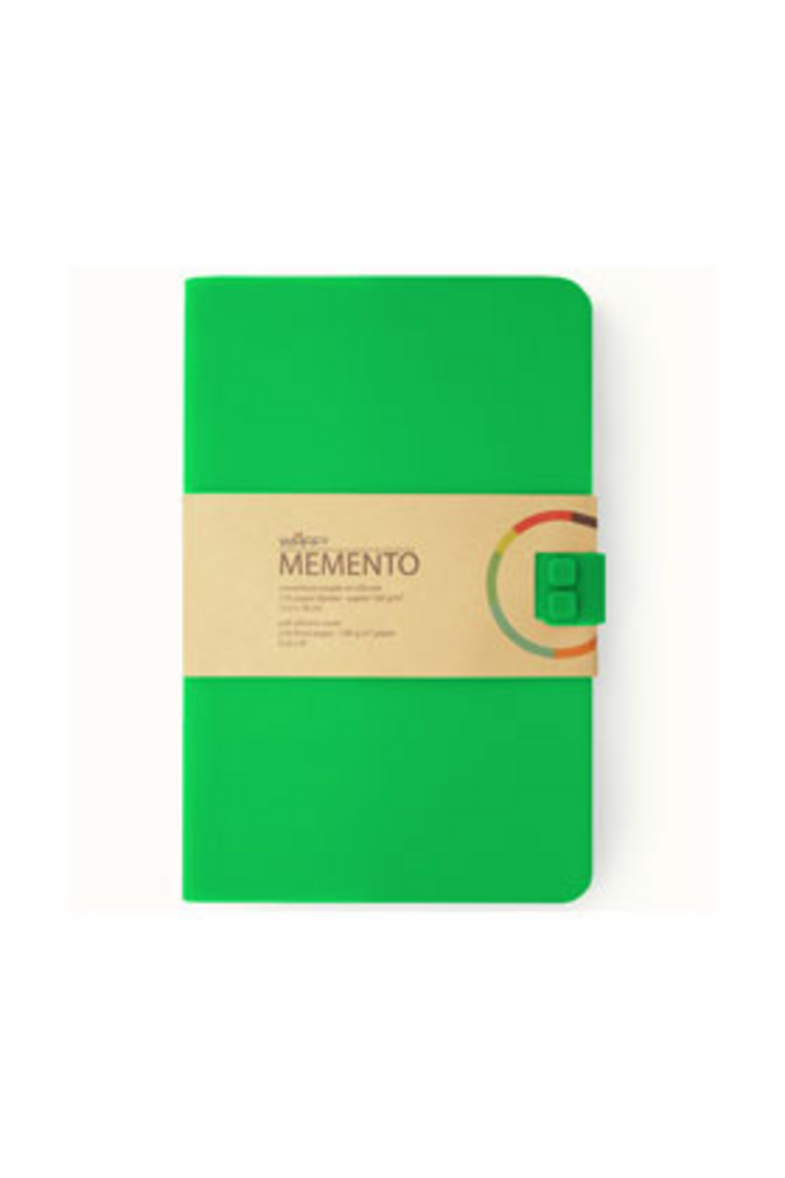 Libreta memento l verde esmeralda/emerald green