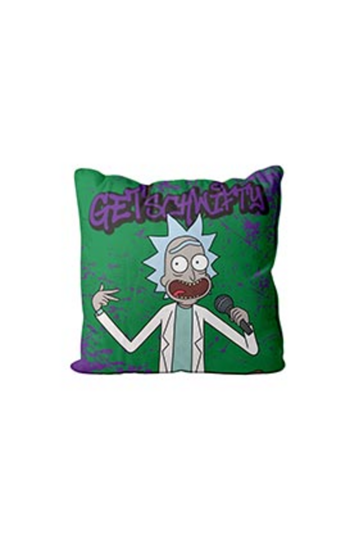 SD TOYS Cojin Cuadrado Get Schwifty Rick Y Morty Envasado Vacio