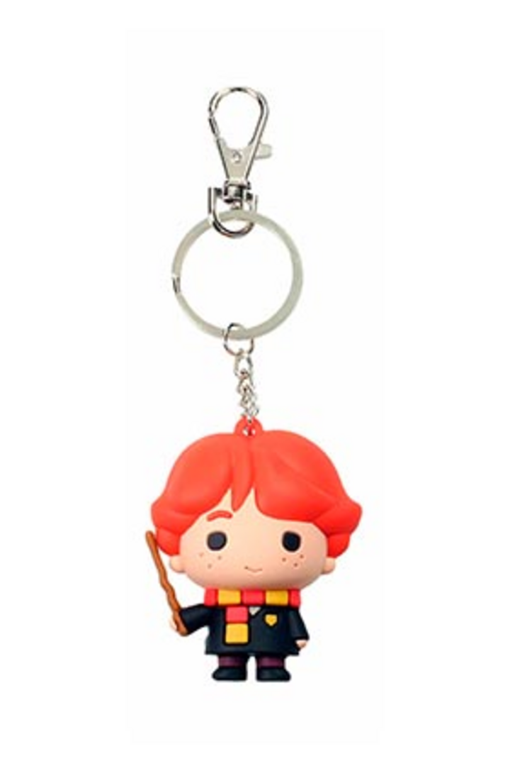 Ron weasley llavero figurativo goma harry potter