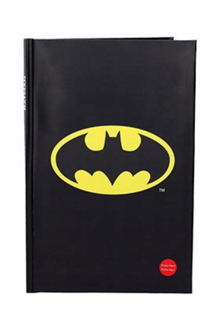 Batman libreta grande con luz (19x29 cm) dc