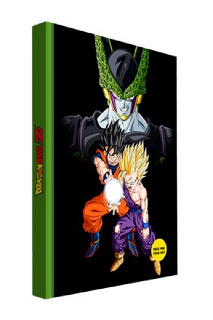 Libreta con luz batalla final cell dragon ball z