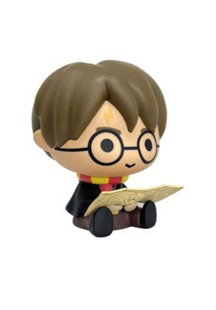 Plastoy Harry Potter Hucha Chibi Harry y el mapa del merodeador - Plástico - 18 cm