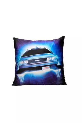 Comprar Delorean Roads Cojin Cuadrado Regreso Al Futuro Envasado Vacio Estándar