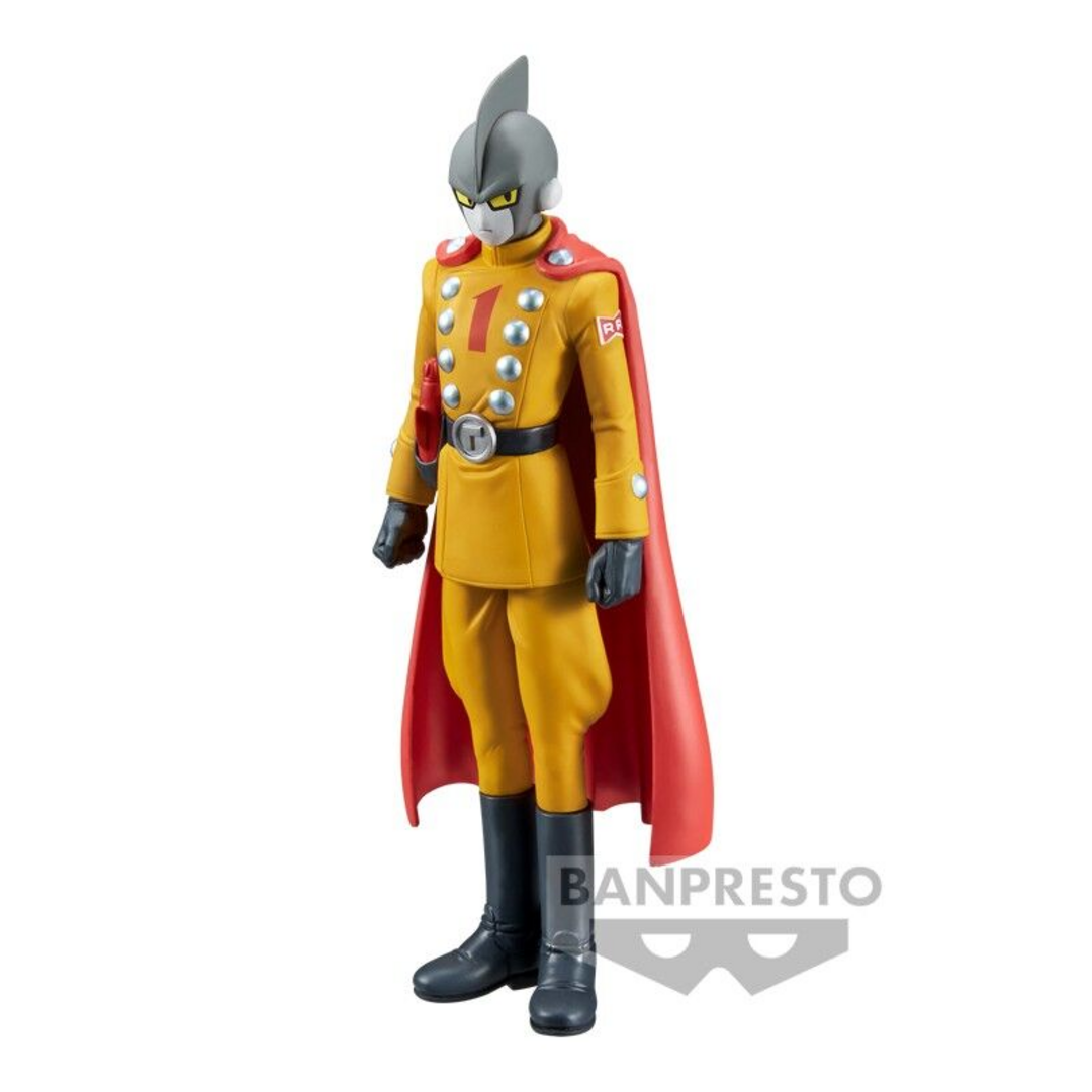 Banpresto - Figura de Acción Gamma 1 Dragon Ball Super, Super Hero Dxf, 17 cm, BP18623, Multicolor