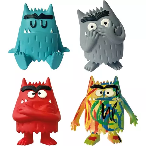 Comprar Blister 4 figuras El Monstruo de Colores Figuras Estándar