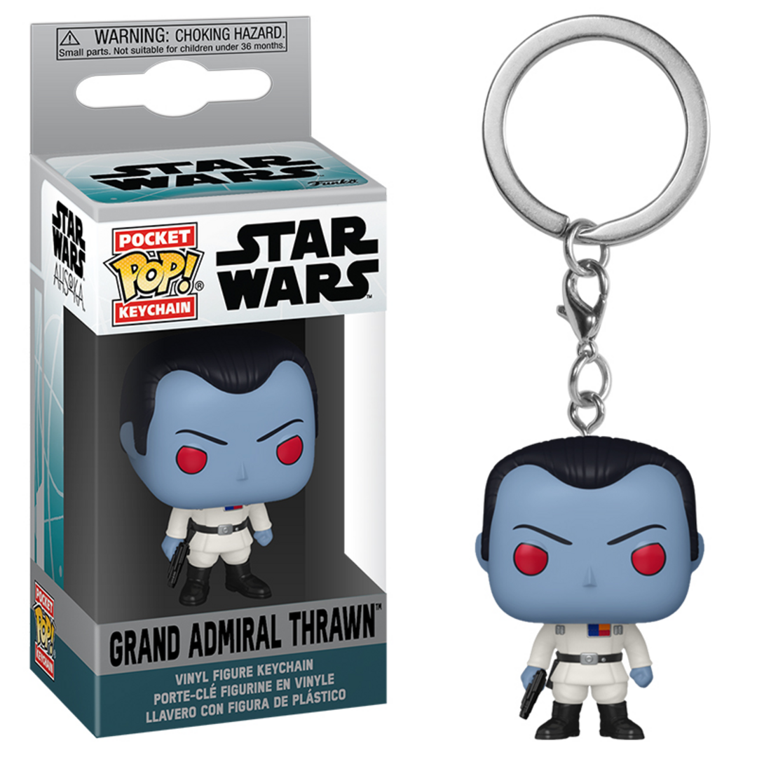 Ahsoka s2 - pop keychain grand admiral thrawn