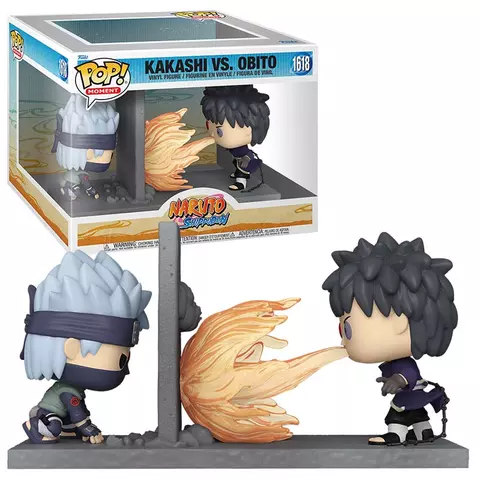 Naruto Shippuden - POP Moments Kakashi Vs Obito