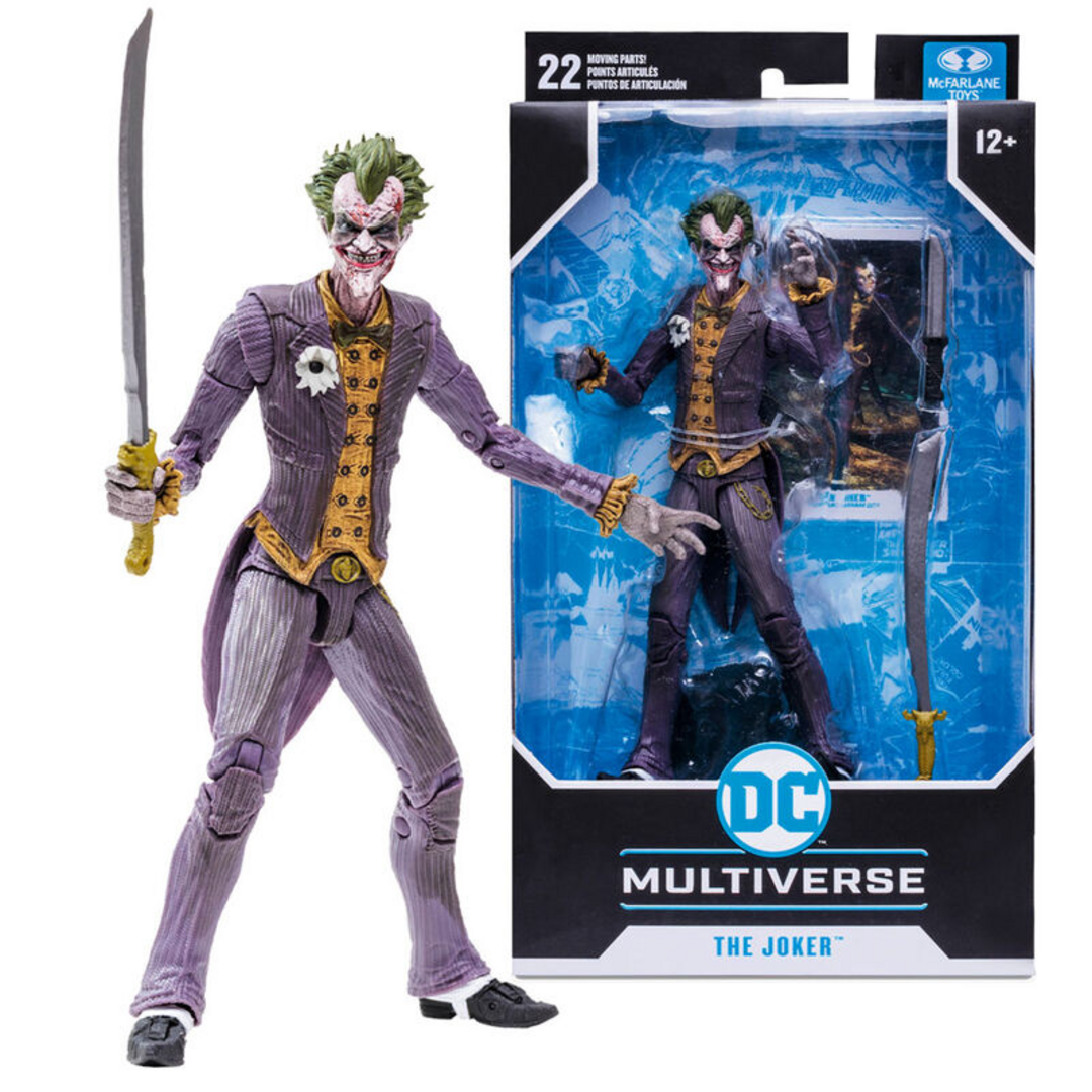 Figura joker infected multiverse dc comics 17cm