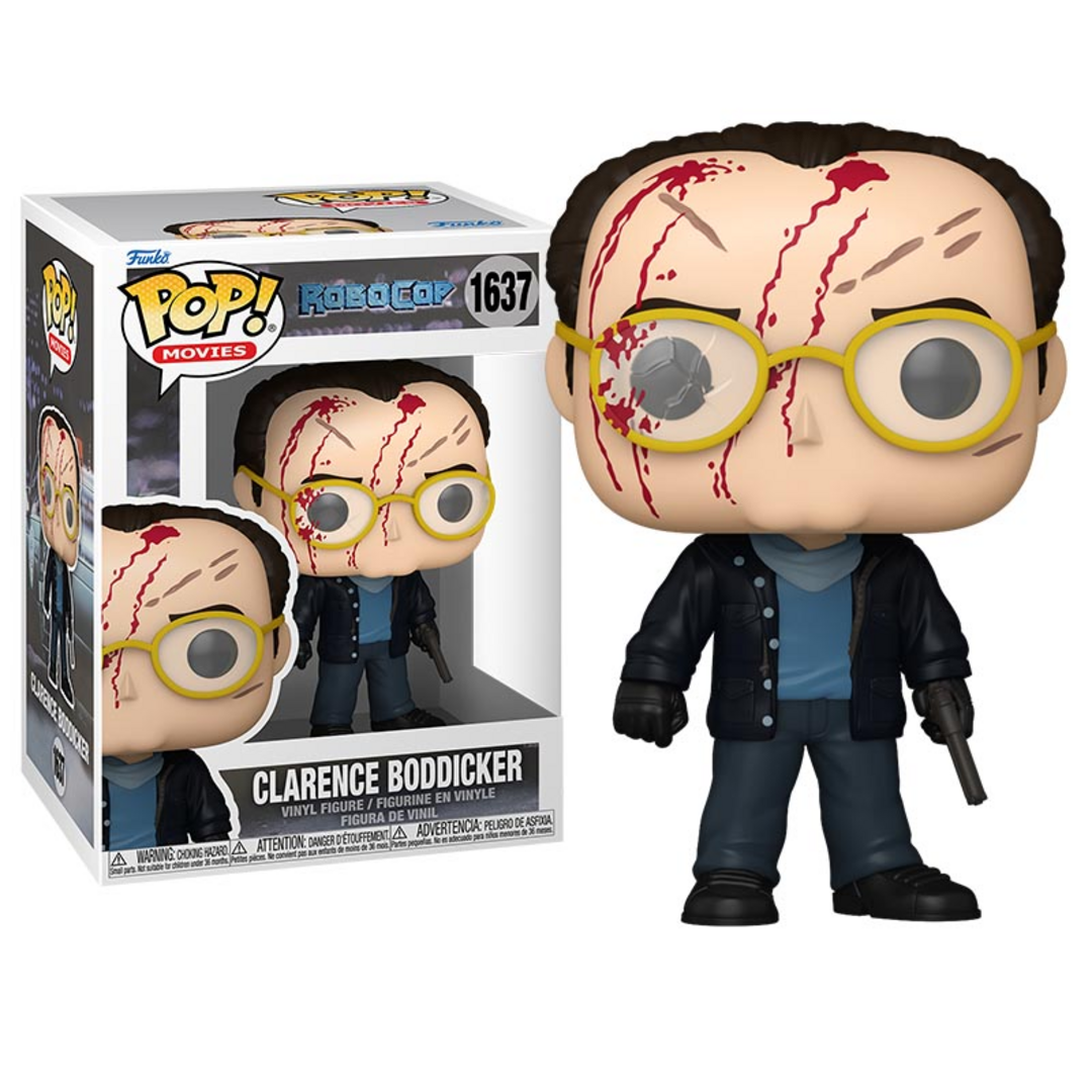 Funko Pop! Movies: Robocop - Clarence J. Boddicker Boddicker - Figura de Vinilo Coleccionable - Idea de Regalo- Mercancia Oficial - Juguetes para Niños y Adultos - Movies Fans