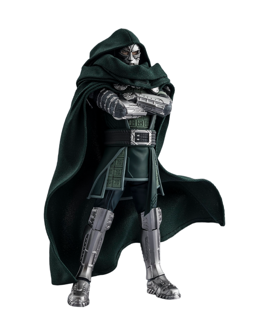 Figura doctor doom marvel avengers: doomsday sh figuarts