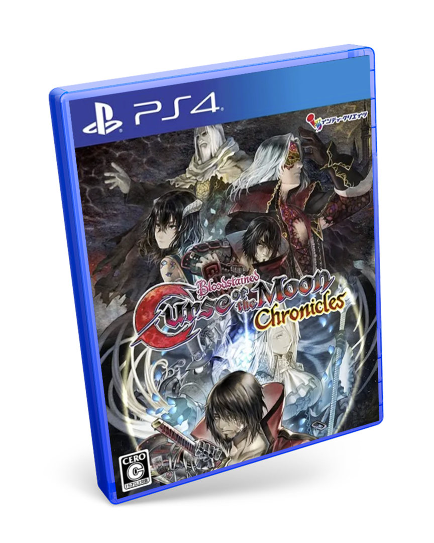 Bloodstained: Curse of the Moon Chronicles (ブラッドステインド カース・オブ・ザ・ムーン クロニクルズ) -PS4 【初回特典】A4クリアファイル 同梱