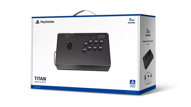 Comprar Joystick Titan PS5/PS4/PC Qanba con Licencia Oficial Playstation PS5