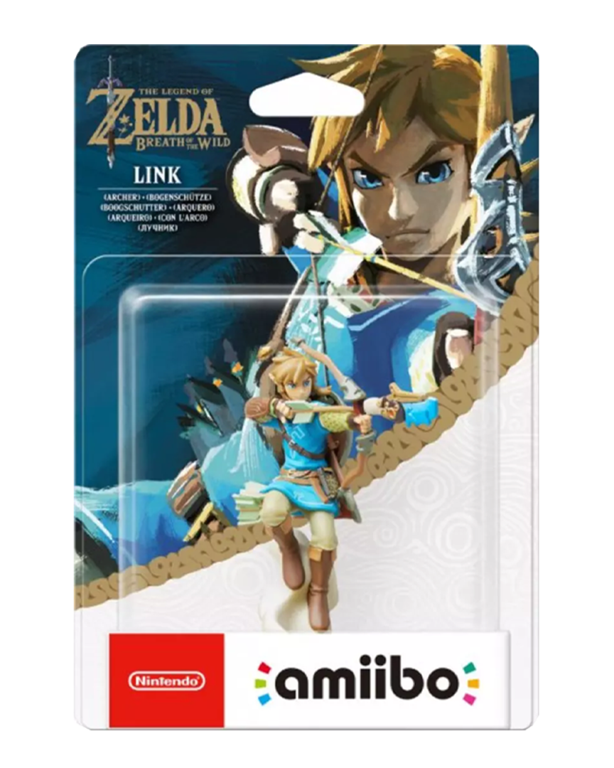 Figura amiibo link arquero (serie zelda)