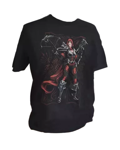 Comprar Camiseta Negra Valla Rising Heroes of Storm Talla L Talla L