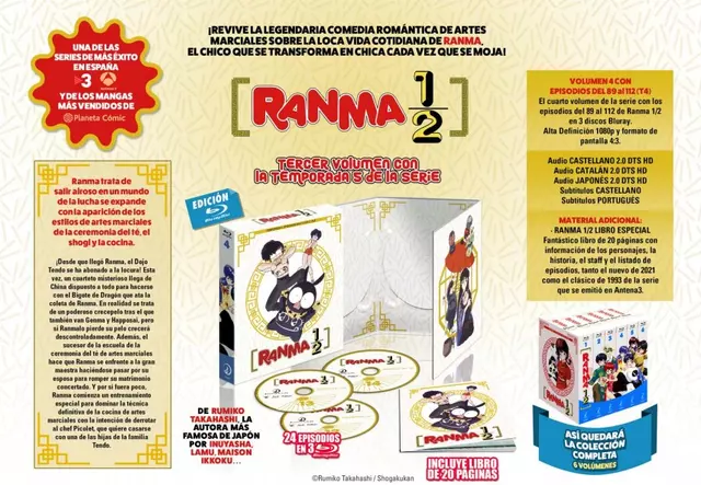 Comprar Ranma 1/2 Box 4 Episodios 89-112 Edición Blu-ray Estándar Blu-ray screen 2