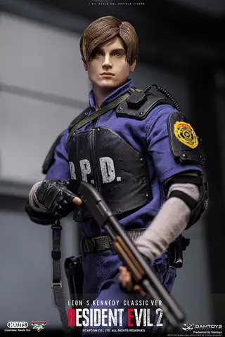 Comprar Figura Leon Scott Kennedy Resident Evil 2 Edición Clásica 30 cm Figuras de Videojuegos Estándar