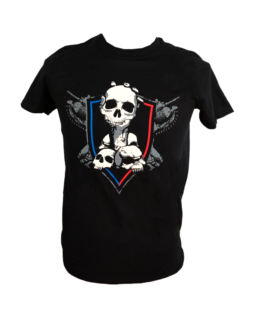 Camiseta negra gears of war 4 dodgeball p talla s