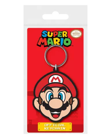 Llavero de goma Super Mario