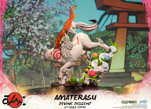 Comprar Figura Amaterasu Divine Descent Okami 44cm Figuras Estándar screen 1