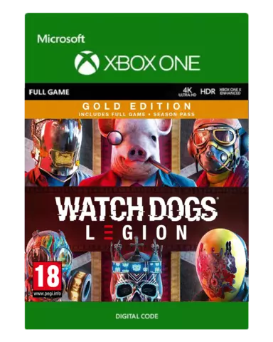 Comprar Watch Dogs Legion Edición Gold Xbox Live Xbox One