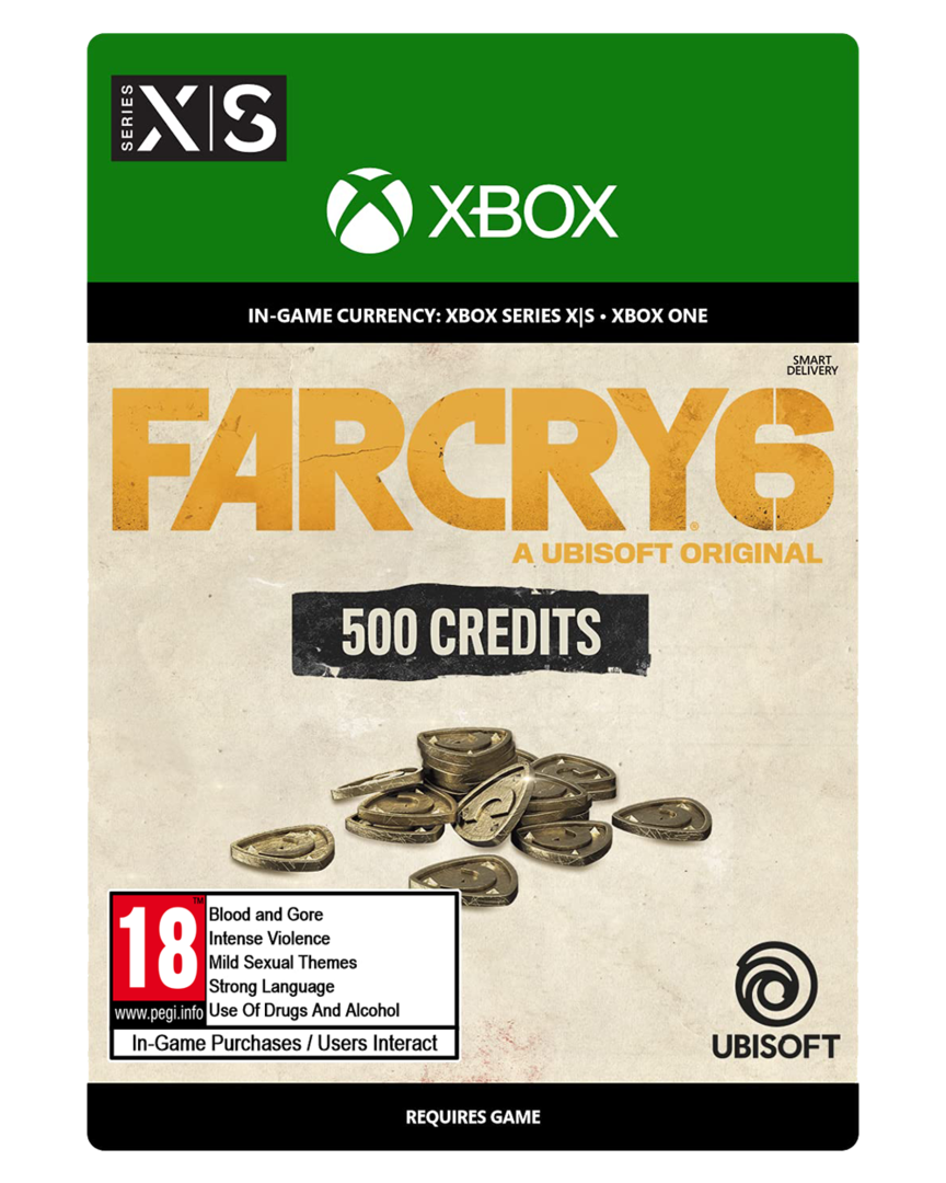 Far cry 6 pack base 500 créditos