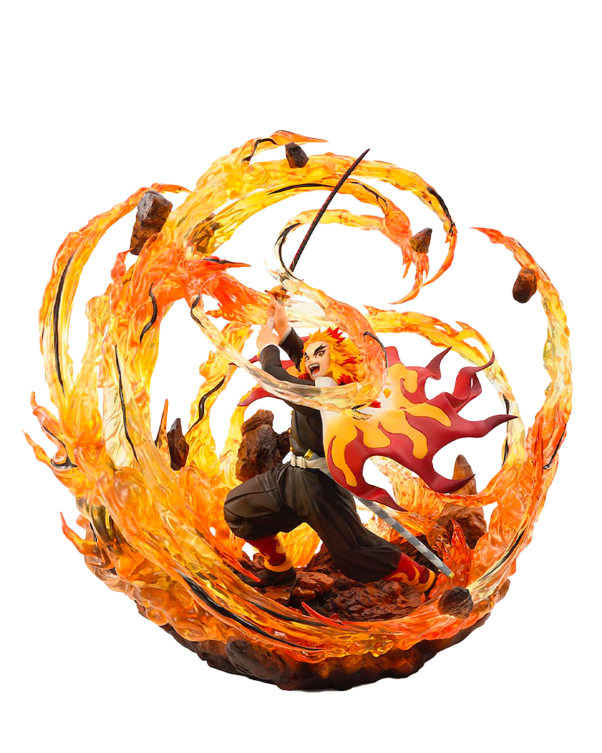 Figura Kyojuro Rengoku Dx Ver Kimetsu No Yaiba 35cm
