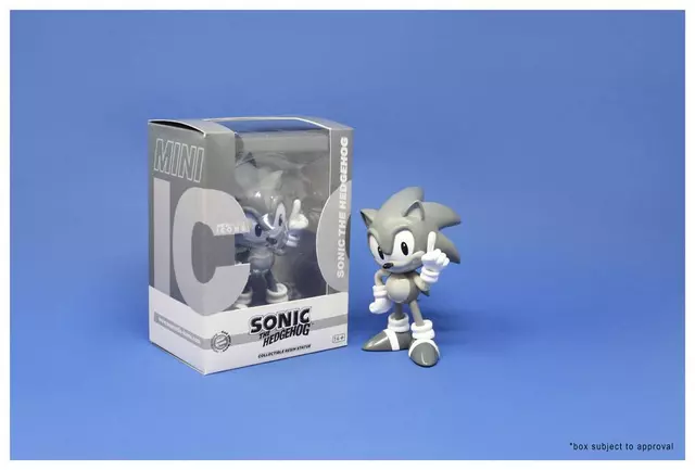 Comprar Figura Sonic the Hedgehog Mini Icons Edición Gris 15cm Figuras de Videojuegos Gris screen 1