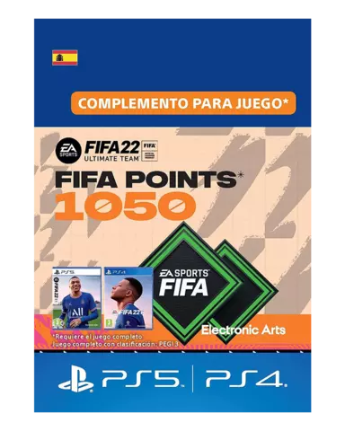 FIFA 22: Ultimate Team 1050 Puntos FUT