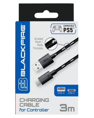 Comprar Cable USB Tipo C Blackfire de 3 metros PS5