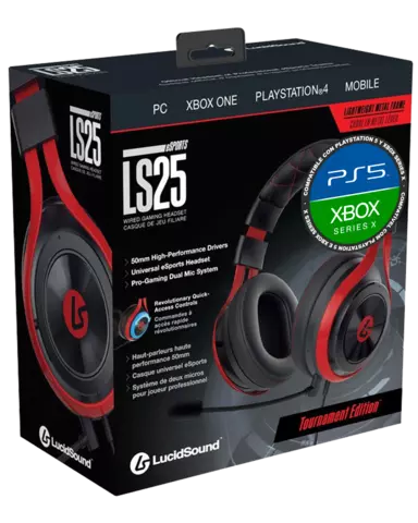 Comprar Auriculares Gaming LucidSound LS25 eSports - PS4, Xbox One, PC, Xbox Series, Auriculares