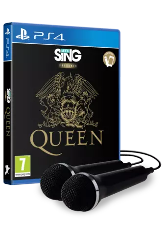Comprar Let's Sing Queen + 2 Microfonos PS4 Pack Micrófonos