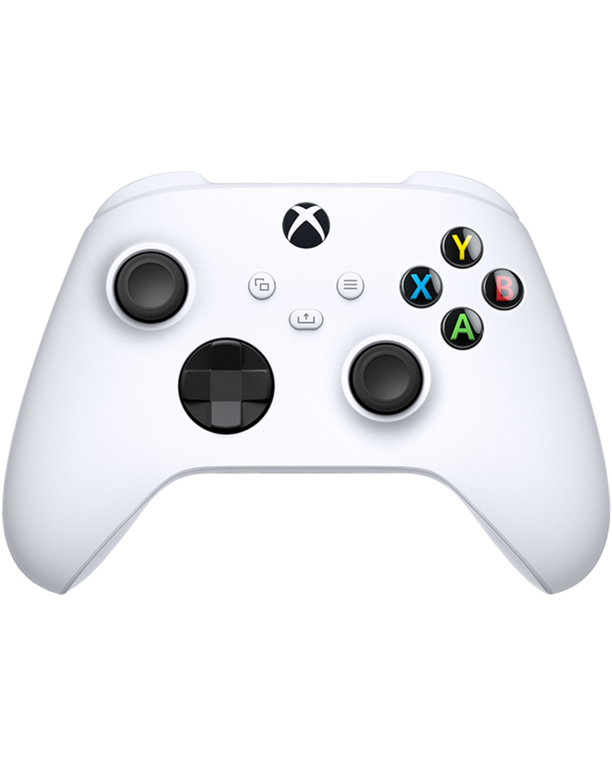 Mando Inalámbrico Xbox Robot White