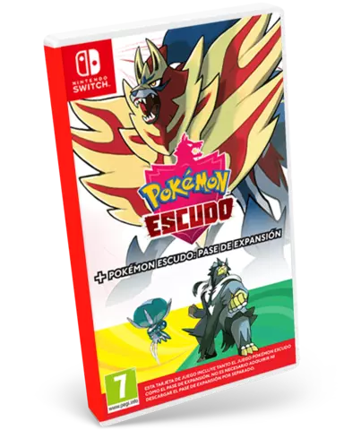 Nintendo Switch Pokemon Escudo+Pase De Expansión Branco