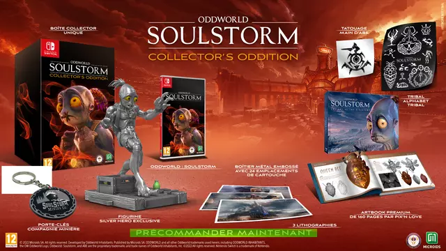 Comprar Oddworld Soulstorm Edición Coleccionista Switch Coleccionista