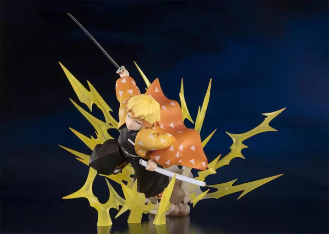 Comprar Figura Zenitsu Agatsuma Destello del Relámpago Demon Slayer: Kimetsu no Yaiba 21cm Figuras