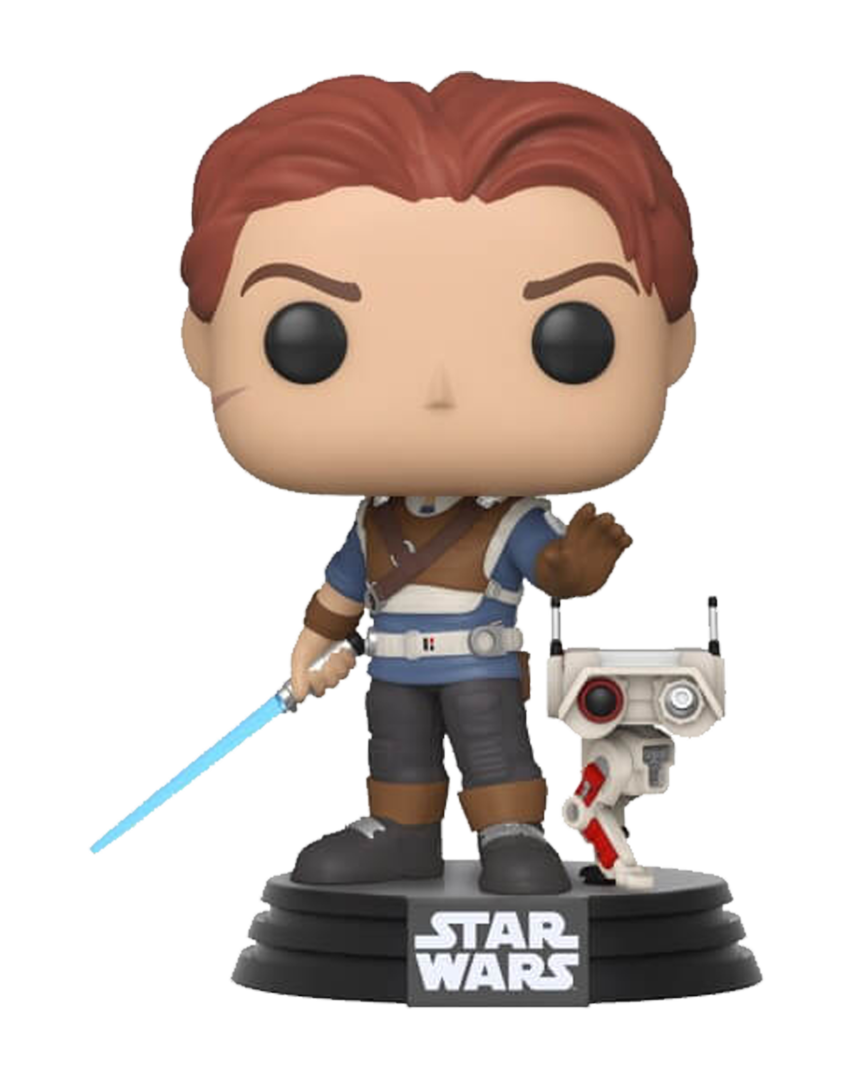 Figura pop! cal kestis + bd-1 star wars jedi: fallen order 9 cm