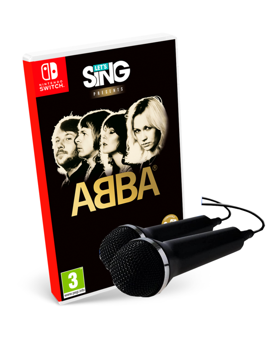 Let's sing presents abba + 2 micrófonos