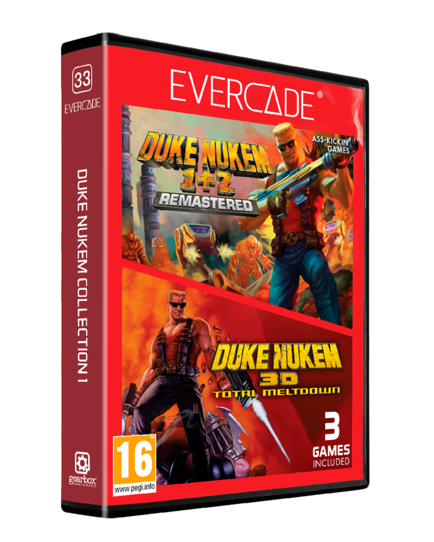 Cartucho evercade duke nukem 1