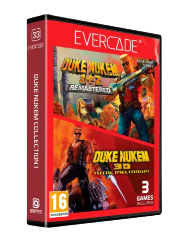 Cartucho Evercade Duke Nukem 1