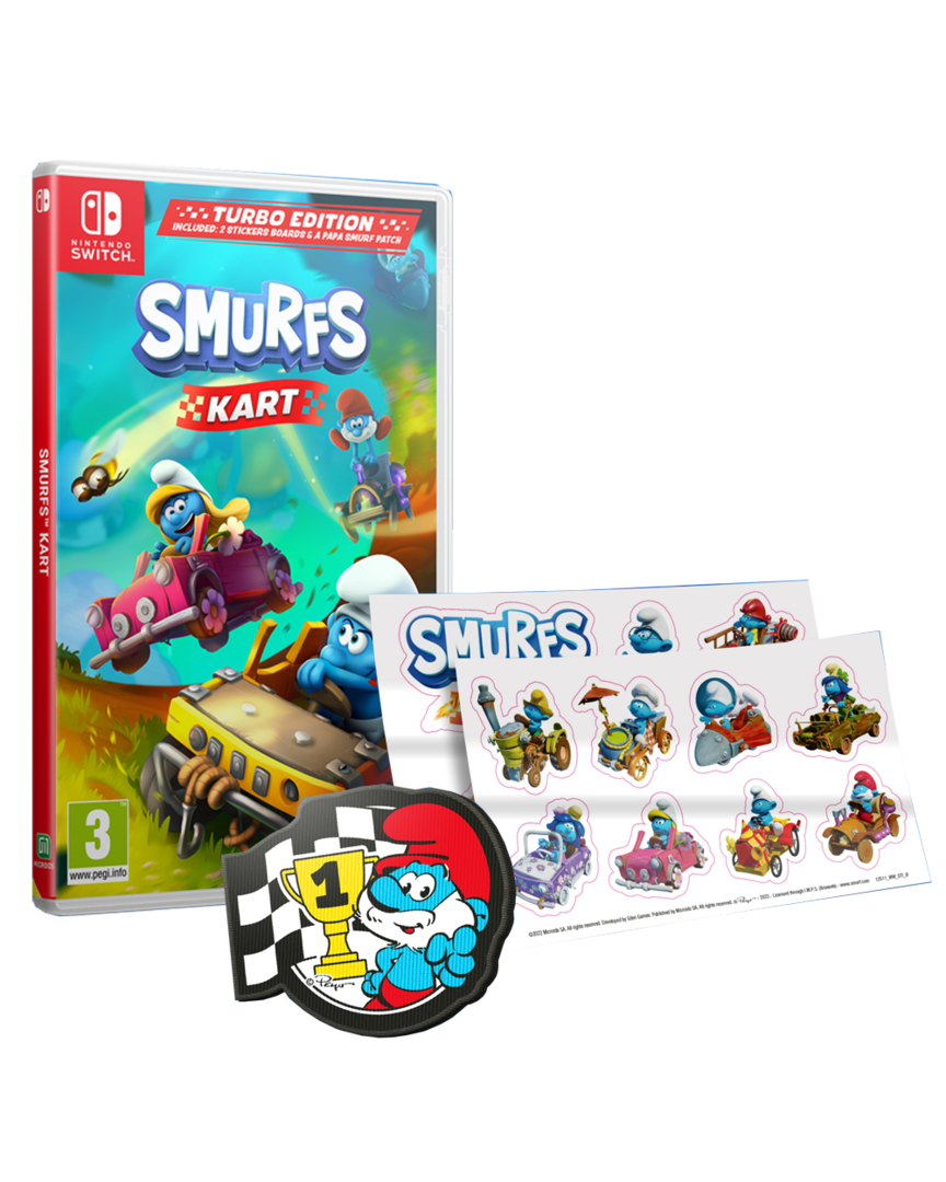 Pitufos kart edición turbo