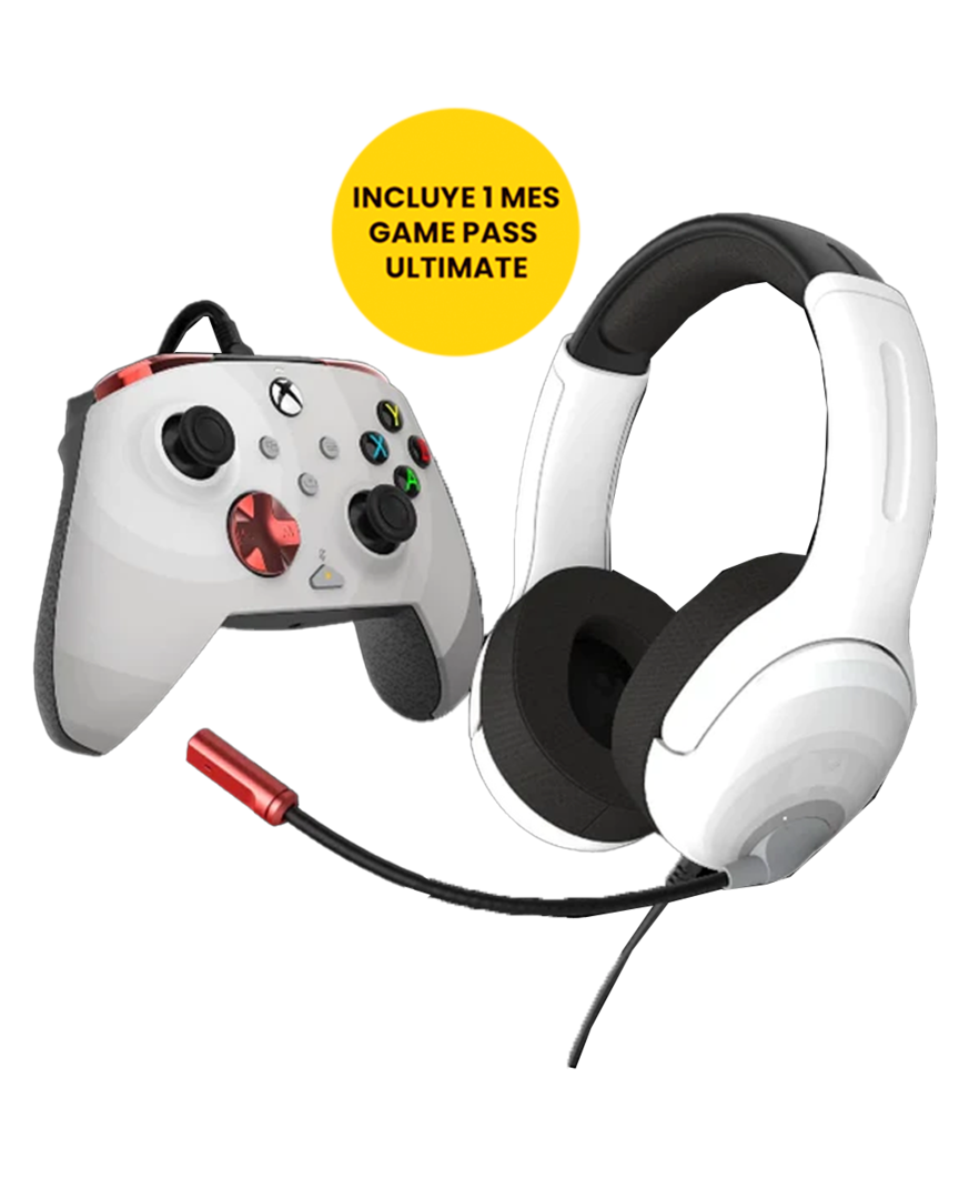 Bundle rematch & airlite radial white con licencia oficial microsoft