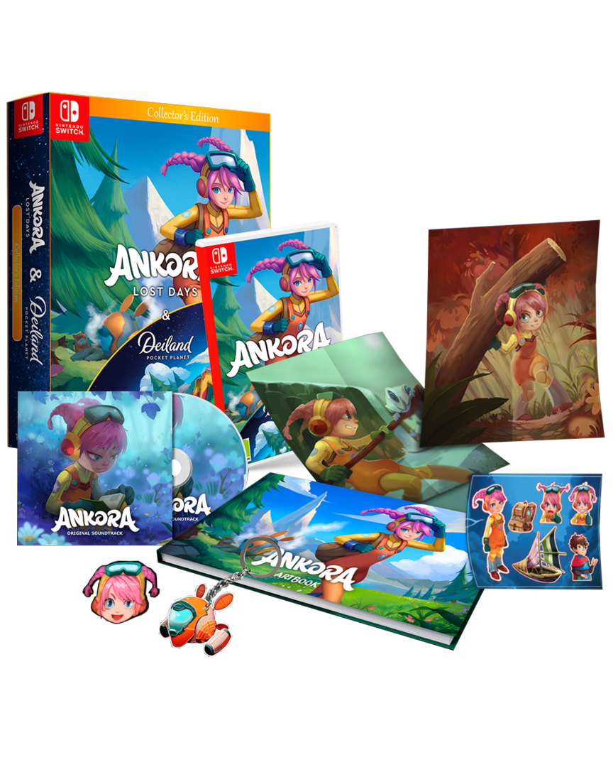 Ankora: lost days & deiland: pocket planet edición coleccionista